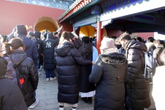 Kön in till huvudkomplexet, Temple of Heaven Park, Beijing.