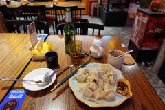 Dessa dumplings höll verkligen hög klass, Beijing.