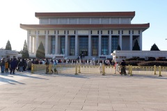 Mausoleum of Mao Zedong, Tiananmen Square, Beijing.