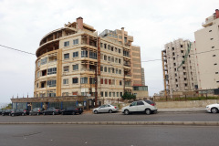 Byggnader längs General De Gaulle, Beirut.