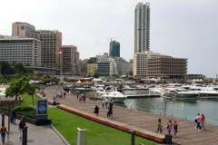 Zaitunay Bay, downtown Beirut.