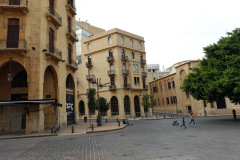 Byggnader vid Place de l'Étoile, Beirut