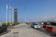 Början av cornichen öster om Zaitunay Bay, Beirut.