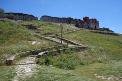 Leden upp till Holy Trinity Church, Berat Castle, Berat.