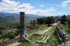 Det som är kvar av den Röda Moskén, Berat Castle, Berat.