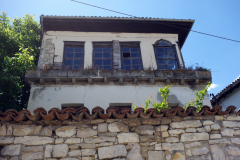 Bostadshus i Berat Castle, Berat.