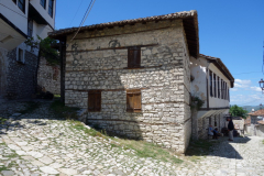 Bostadshus i Berat Castle, Berat.