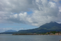 Utsikten från Marvin’s Seaside Inn, Naval, Biliran.