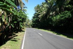 Den fina vägen längs Bilirans norra kust.