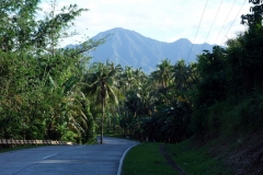 Underbart vacker miljö att glida runt på motorcykel, Biliran.