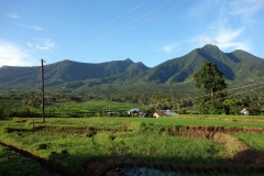 Naturen längs Naval-Caibiran Cross Country Road, Biliran.