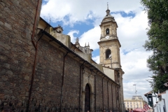 Del av Catedral Primada de Colombia, La Candelaria, Bogotá.