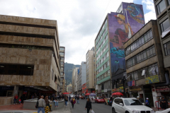 Gatuscen i La Candelaria, Bogotá.