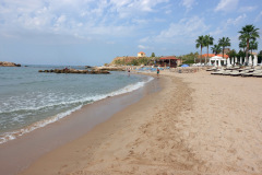 Byblos beach, Byblos.