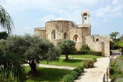 Monastery of Saint John Marcus Jbeil Lebanese Maronite Order i centrala Byblos.