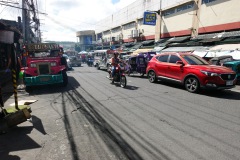 I jeepneyn på väg till Cagsawa Ruins, Legazpi City.