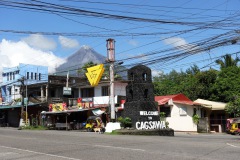Avfarten till Cagsawa Ruins, Legazpi City.