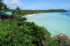 Santiago Bay Beach från Santiago Bay Garden & Resort, Pacijan.
