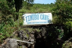 Ingången till Timubo Cave, Pacijan.