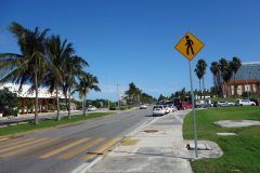 Mitt första stopp i Zona Hotelera, Cancún. Jag hade hoppat av bussen någon kilometer för tidigt.