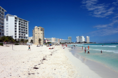 Playa Chac Mool, Zona Hotelera, Cancún.