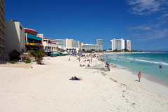 Playa Chac Mool, Zona Hotelera, Cancún.