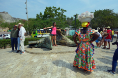 Las Botas Viejas, promenaden till Convento de la Popa, Cartagena.