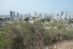 Promenaden till Convento de la Popa, Cartagena.