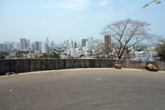 På väg ner från Convento de la Popa, Cartagena.