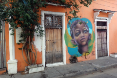 Gatuscen i Getsemani, Cartagena.