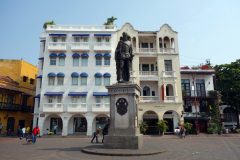 Monumento Pedro de Heredia, Plaza de Los Coches, Cartagena.