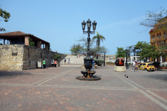 Parque da La Marina, gamla staden, Cartagena.