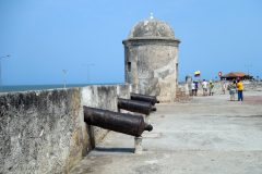 Las Murallas, gamla staden, Cartagena.