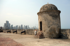 Las Murallas, gamla staden, Cartagena.