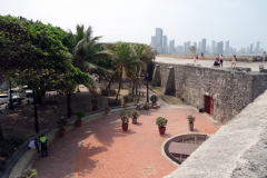 Las Murallas, gamla staden, Cartagena.