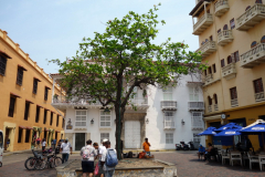 Plaza Santo Domingo, Cartagena.