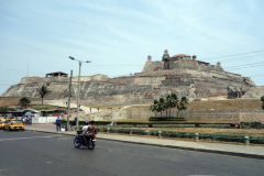 Castillo San Felipe de Barajas inom synhåll, Cartagena.