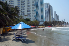 Playa Bocagrande, Cartagena.
