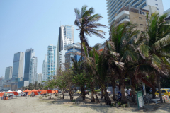 Playa Bocagrande, Cartagena.