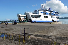 M/V Regina Calixta VII som tog oss från Tabaco till San Andres.
