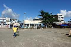 Hamnområdet i San Andres, Catanduanes.
