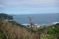 Utsikten över havet längs Bato - Baras Rd, Catanduanes.