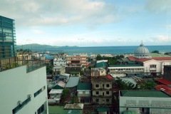 Utsikten över Virac från ARDCI Hotel, Virac, Catanduanes.