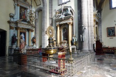 Catedral Metropolitana de la Ciudad de México, Plaza de la Constitución (Zócalo), Centro Histórico, Mexico City.