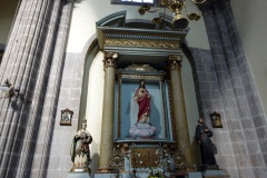 Catedral Metropolitana de la Ciudad de México, Plaza de la Constitución (Zócalo), Centro Histórico, Mexico City.