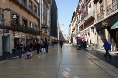 Gågatan Av Francisco I. Madero, Centro Histórico, Mexico City.