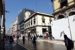 Gågatan Av Francisco I. Madero, Centro Histórico, Mexico City.