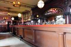 Legendariska baren Tio Pepe, Centro Histórico, Mexico City.