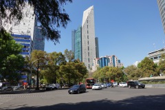 Rondellen runt Diana the Huntress Fountain (Fuente de la Diana Cazadora), Av. P.º de la Reforma, Mexico City.