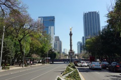 El Ángel de la Independencia, Av. P.º de la Reforma, Mexico City.